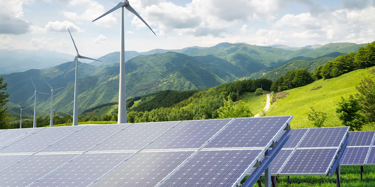 sustainable solar and wind energy