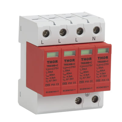 T1+2 (Class B+C) surge arrester