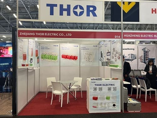 Thor's booth at Enlit Africa 2025