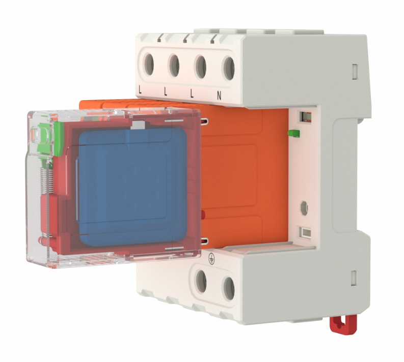 Figure 2 - Metal oxide varistor inside the SPD module