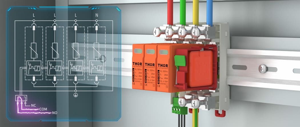 Interna Visual indicator turns red