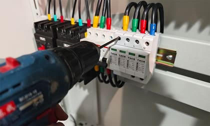 Surge Protector Installation Process
