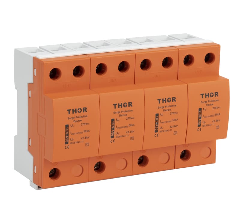Type 1 TRS-A50 surge protection device for three phase system